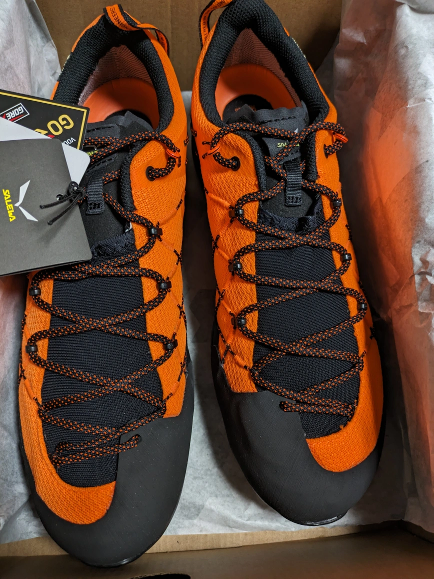 【新品】SALEWA WILDFIRE 2 GTX メンズサイズEU46(30cm)【アプローチシューズ・登山靴】の写真3枚目