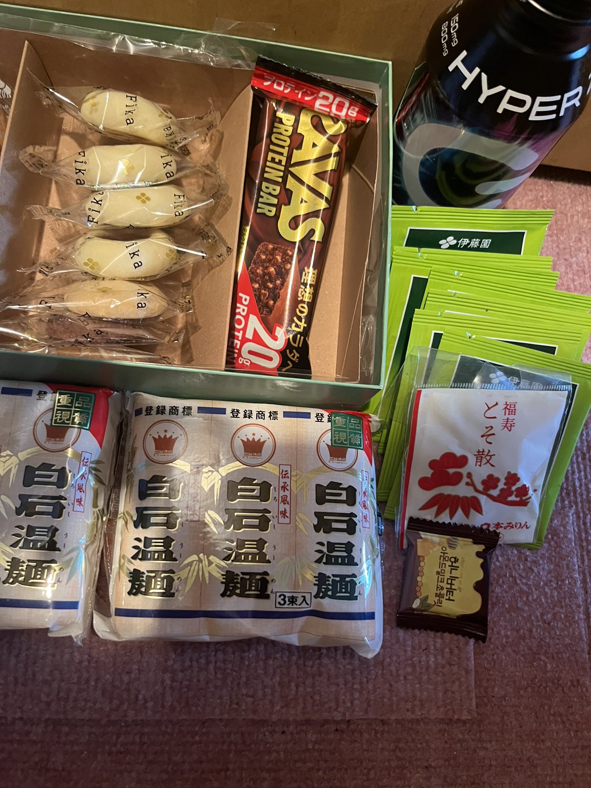お得　フィーカクッキー　ジュース　お菓子　乾麺　お茶　まとめ売り　詰め合わせセットの写真3枚目