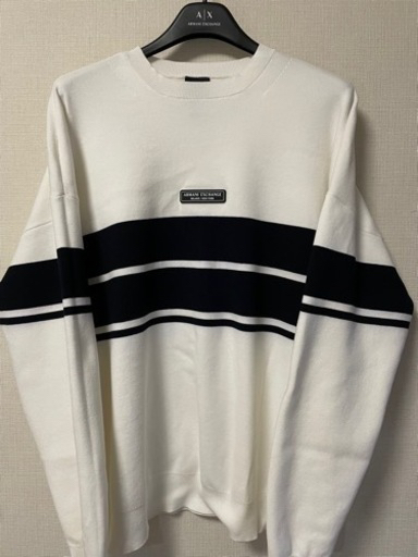 即お渡し可能〖 A|X／アルマーニ エクスチェンジ 〗ニットプルオーバー／定価：¥25,190の写真2枚目