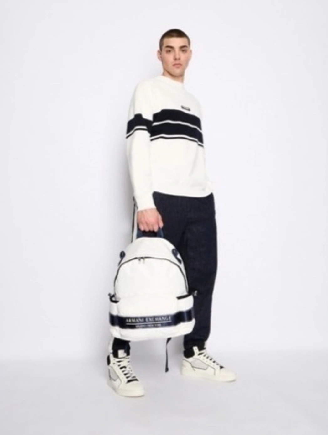 即お渡し可能〖 A|X/アルマーニ エクスチェンジ 〗ニットプルオーバー/定価:¥25,190