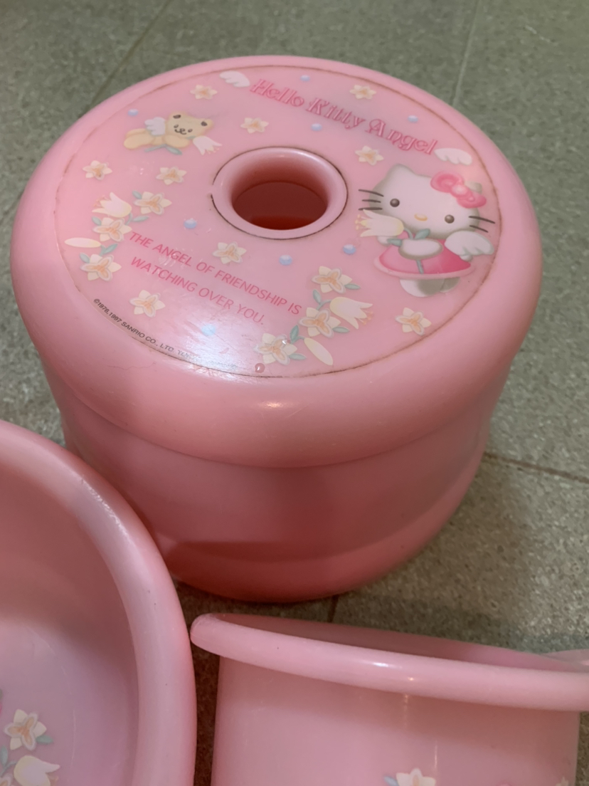 ハローキティ子供用お風呂セットの写真3枚目