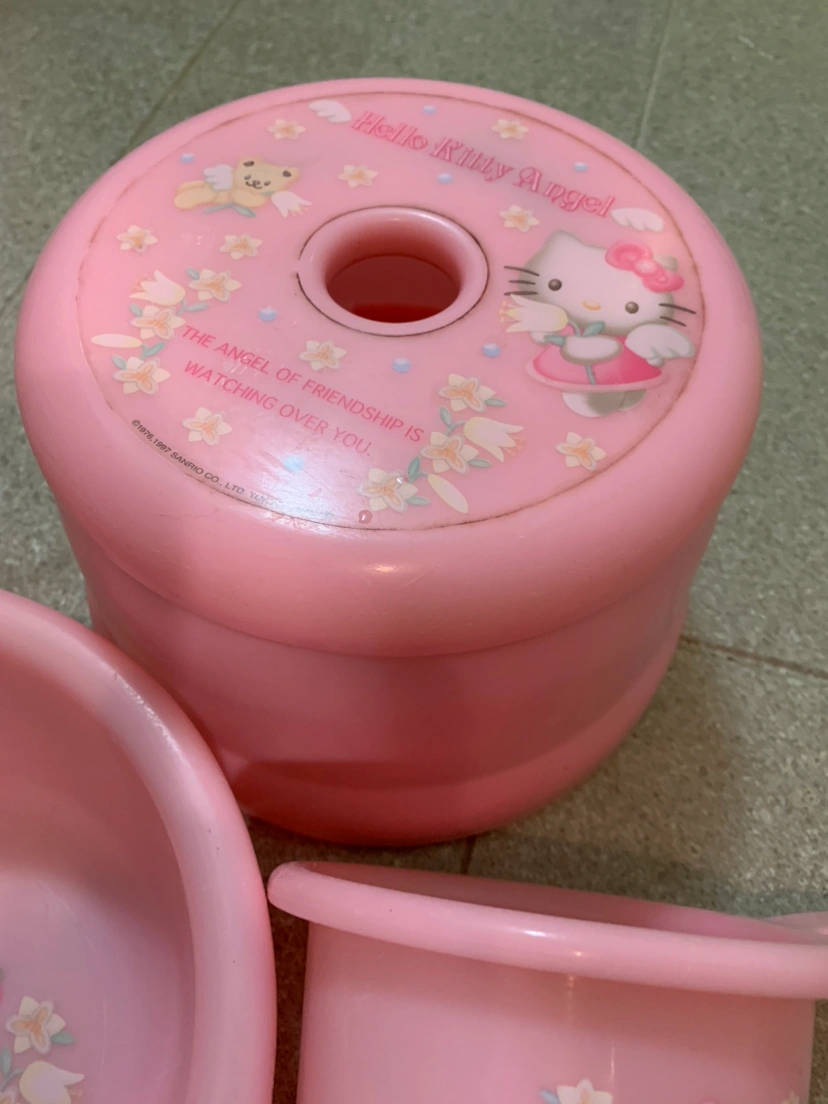 ハローキティ子供用お風呂セットの写真3枚目