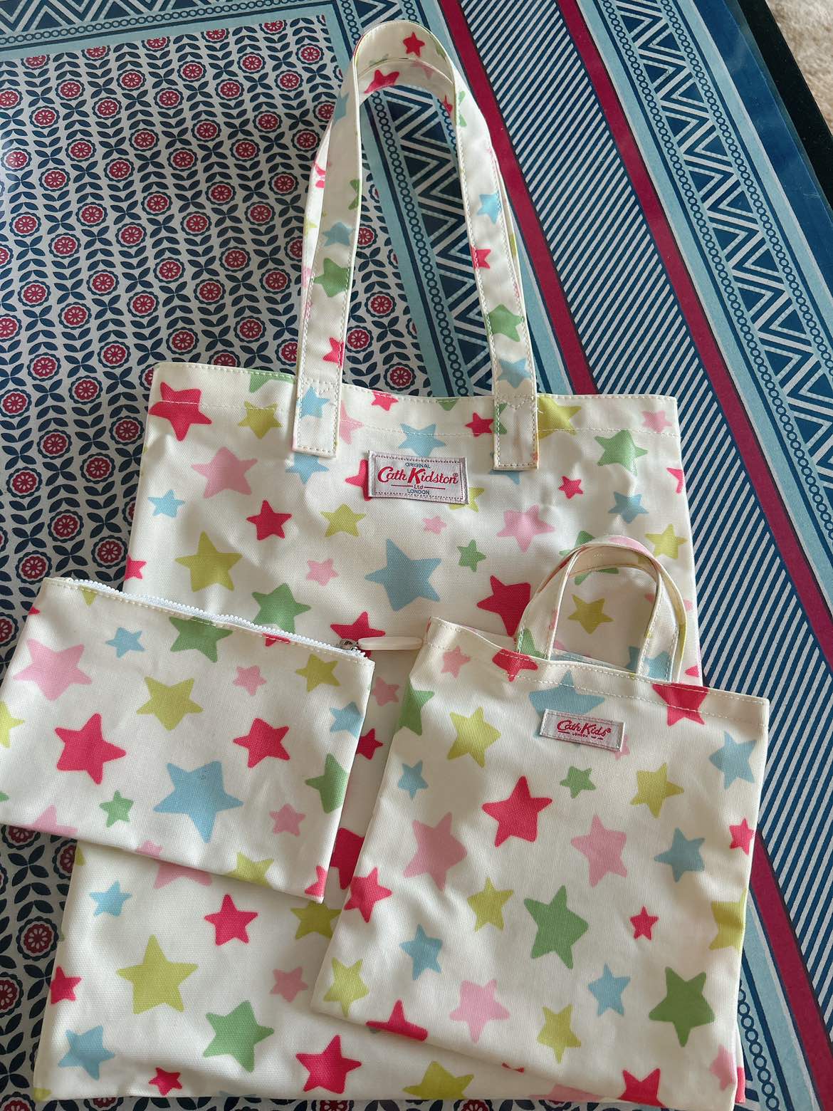 Cath kidston サブバック・ポーチ3点セット