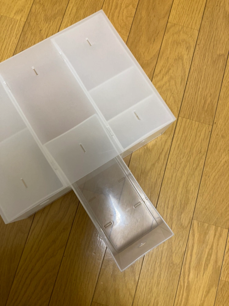 ポリプロピレン小物収納ボックス3段 無印良品の写真2枚目