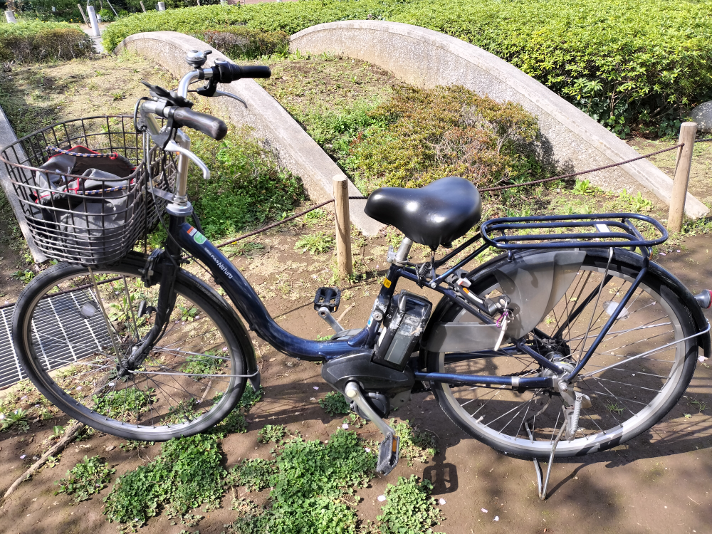 ５年前の電動自転車、ままいい状態の写真3枚目