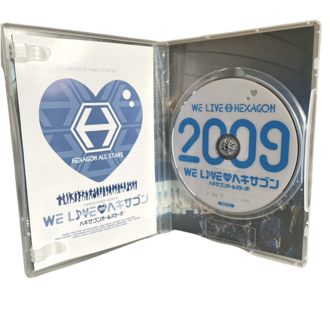 ヘキサゴンファミリーコンサート❤WE LIVE♥ヘキサゴン2009　DVD　デラックスの写真5枚目
