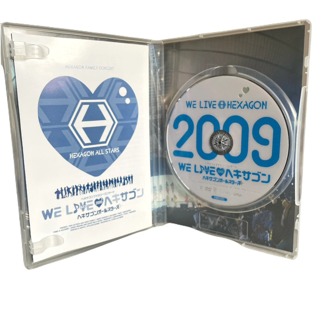 ヘキサゴンファミリーコンサート❤WE LIVE♥ヘキサゴン2009 DVD デラックスの写真5枚目