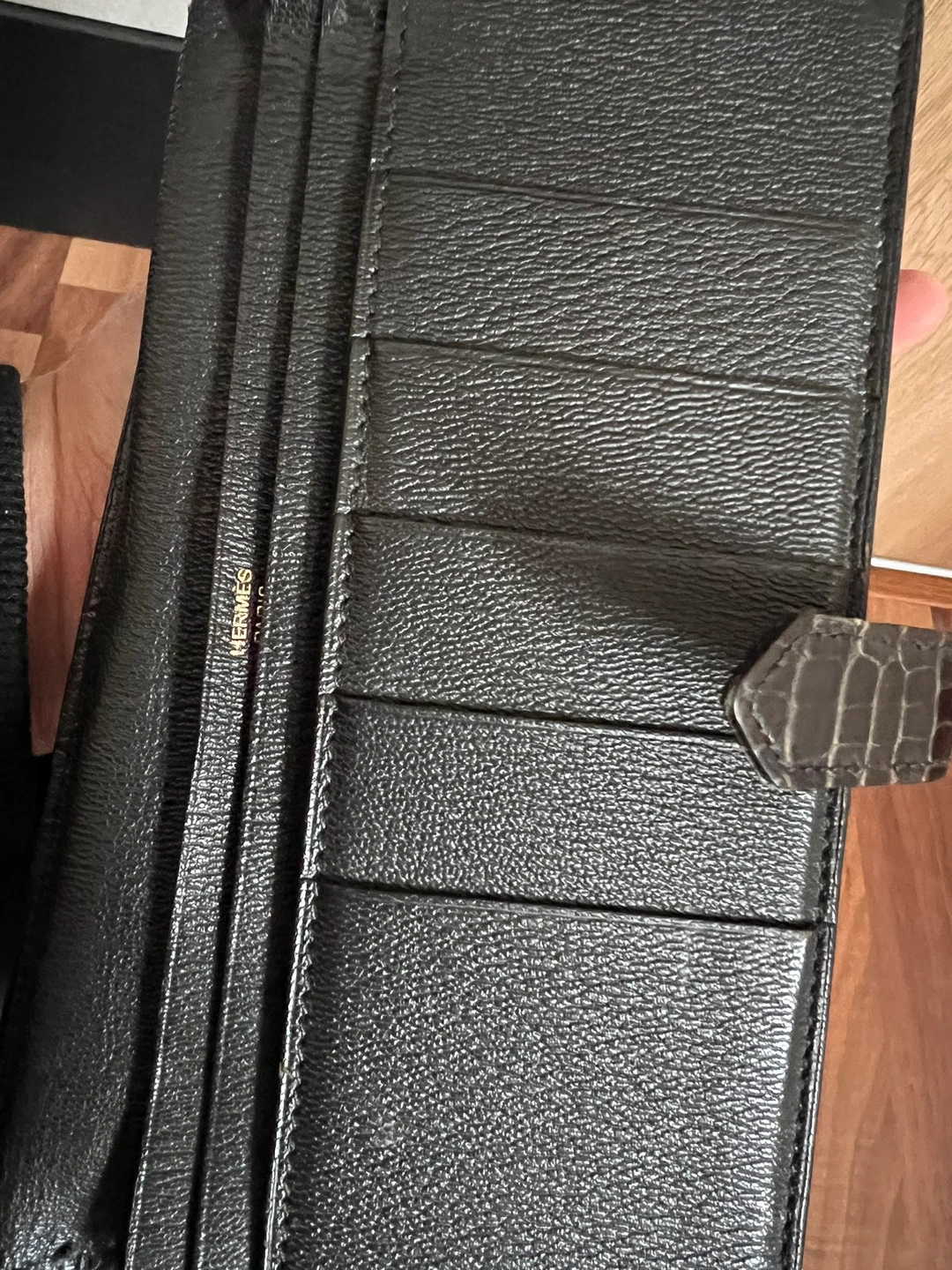 HERMES クロコダイル 財布 150万円で購入の写真3枚目