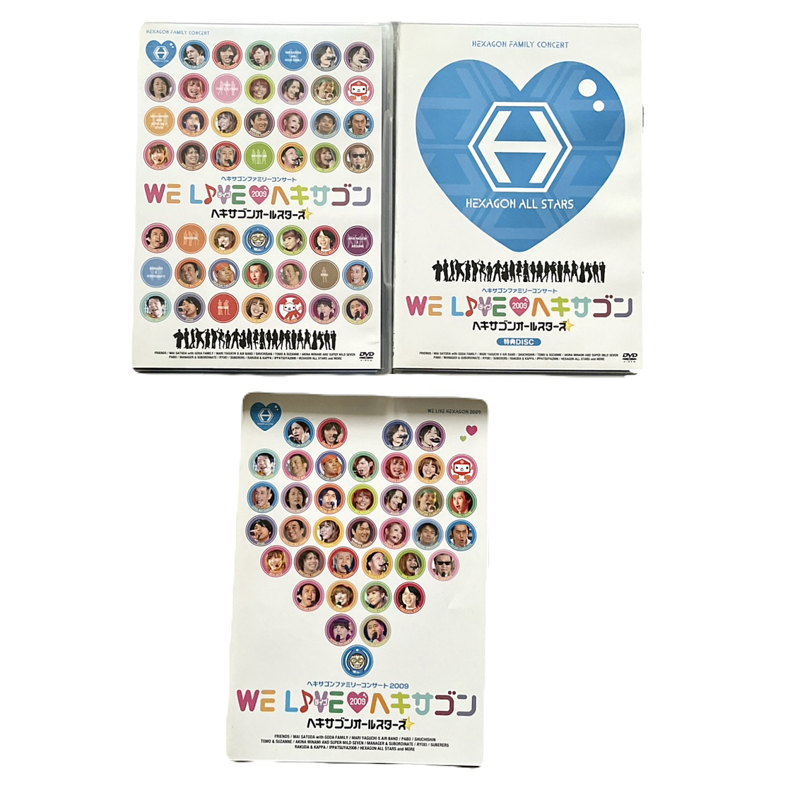 ヘキサゴンファミリーコンサート❤WE LIVE♥ヘキサゴン2009　DVD　デラックスの写真4枚目