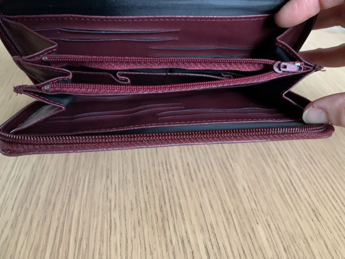 新品⭐︎長財布⭐︎えんじ色の写真2枚目