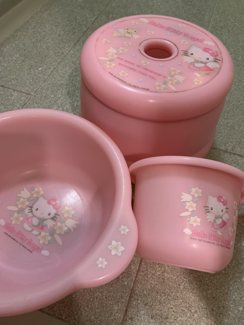 ハローキティ子供用お風呂セット