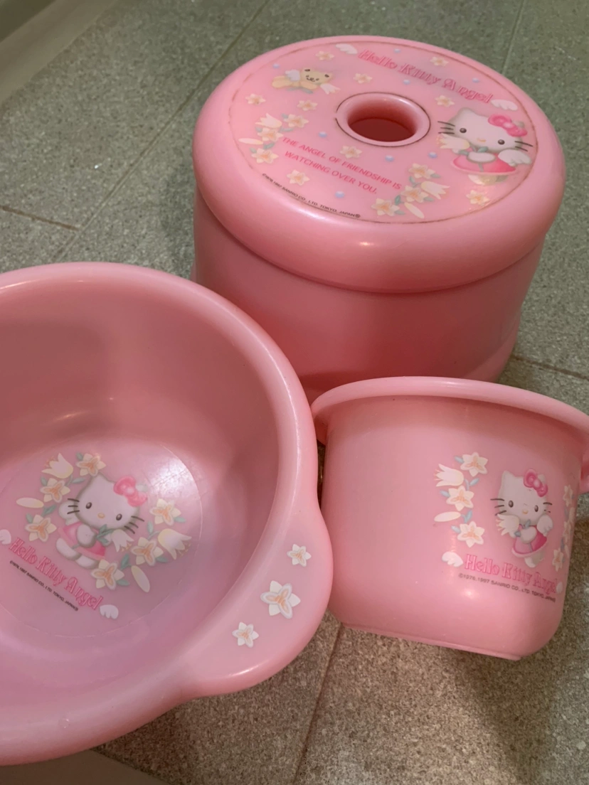 ハローキティ子供用お風呂セット