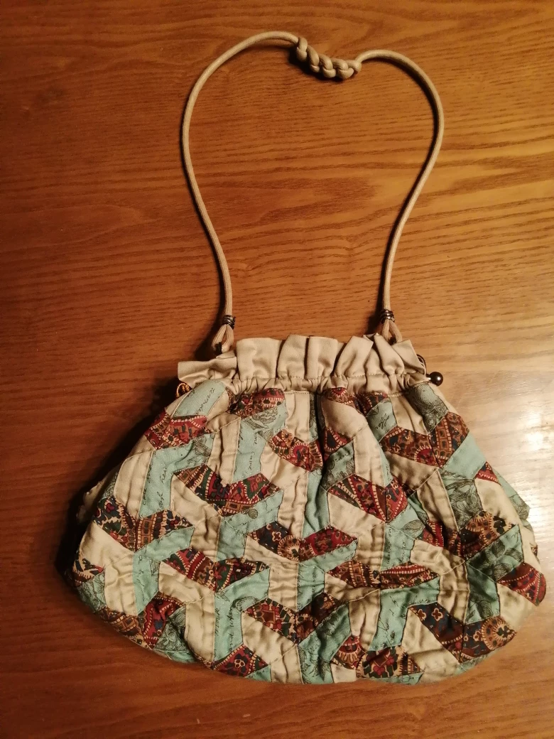 ｢値下げ！｣パッチワークバッグ(ハンドメイド)