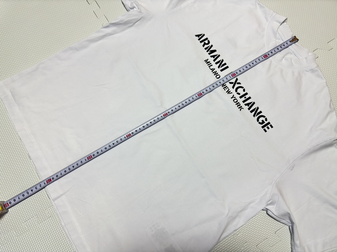 即お渡し可能〖 A|X／アルマーニ エクスチェンジ 〗半袖Tシャツ／定価：¥ 10,230の写真4枚目