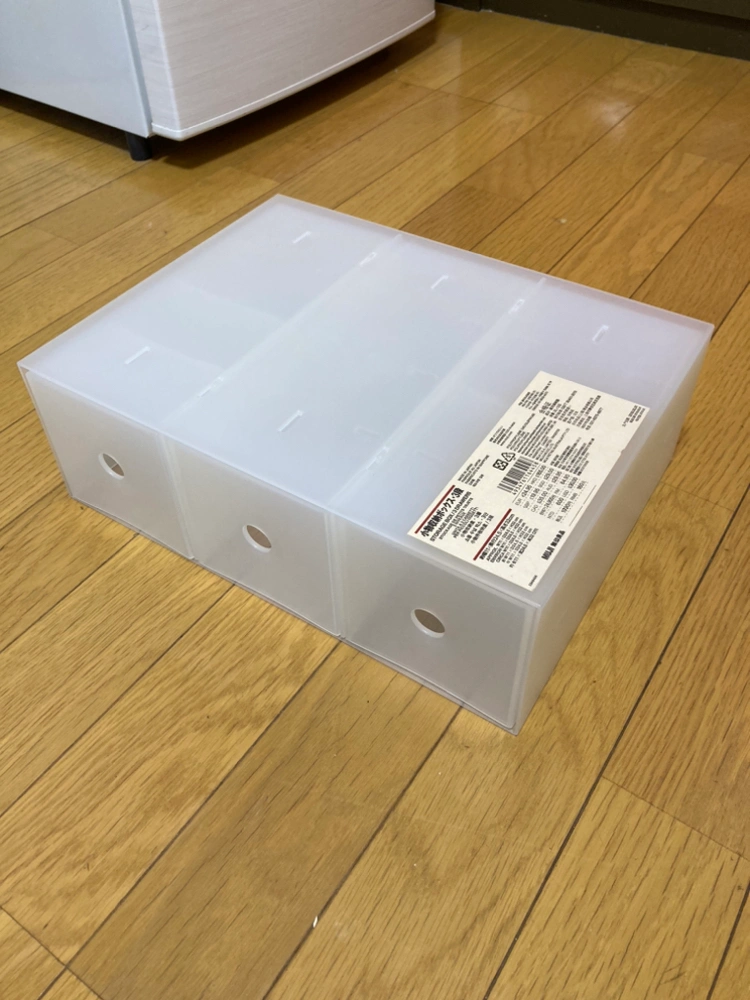 ポリプロピレン小物収納ボックス3段 無印良品
