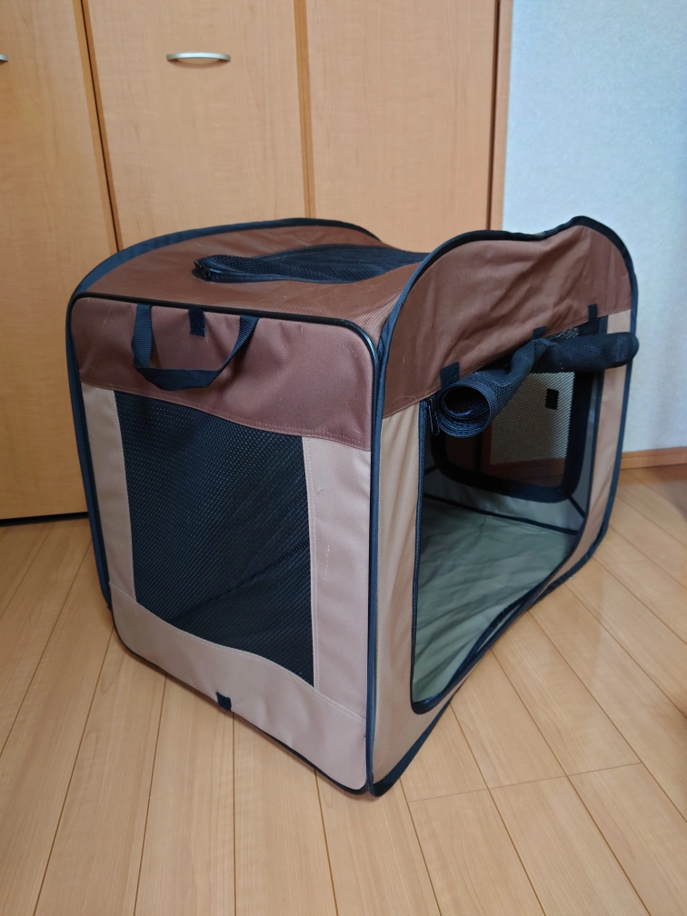 アイリスオーヤマ 折りたためるゲージ 中型犬 Lサイズの写真2枚目