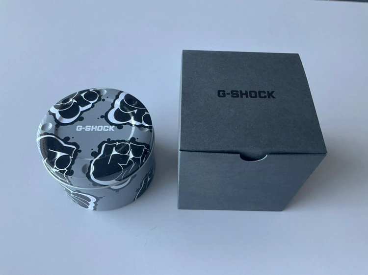 【希少!】G-SHOCK DW-5000SS-1JR 購入時付属の 缶、紙箱 (ストリート スピリット)