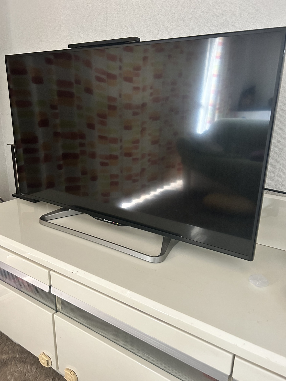 シャープAQUOS40インチテレビの写真2枚目