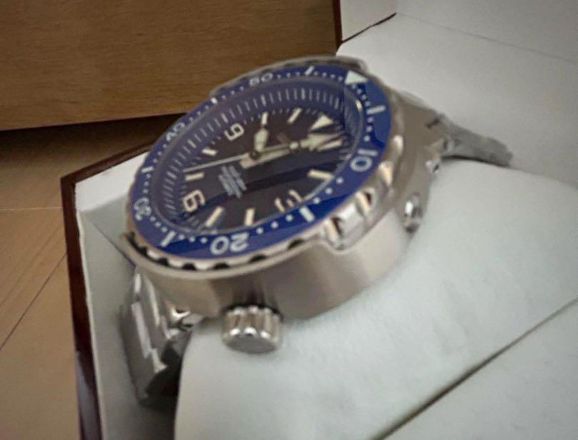マリンマスター SEIKO カスタム MOD ツナ缶 セイコー 自動巻きNH35