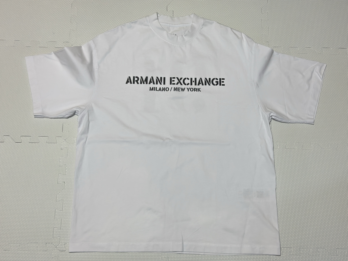 即お渡し可能〖 A|X／アルマーニ エクスチェンジ 〗半袖Tシャツ／定価：¥ 10,230