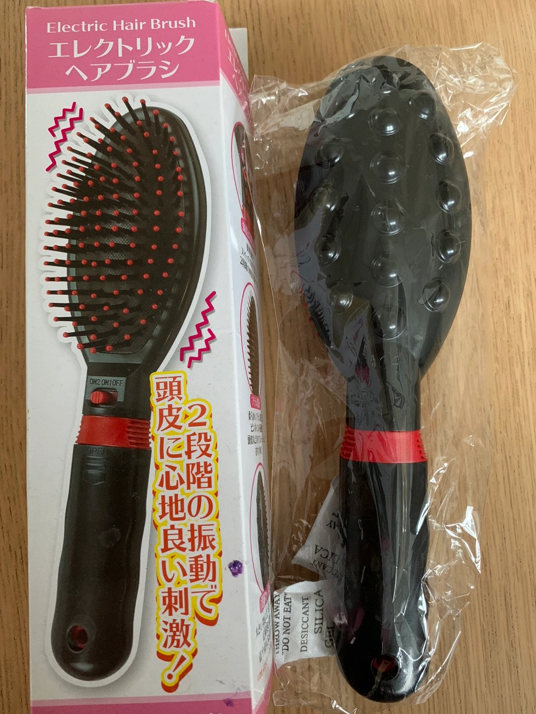 新品⭐︎エレクトリックヘアブラシ⭐︎頭皮に心地良い刺激