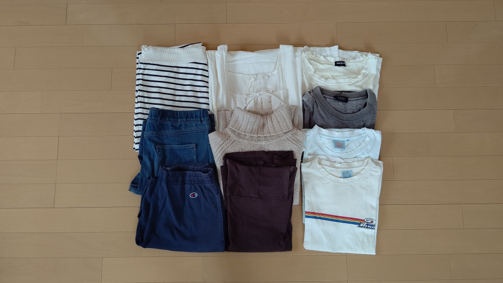 洋服10着