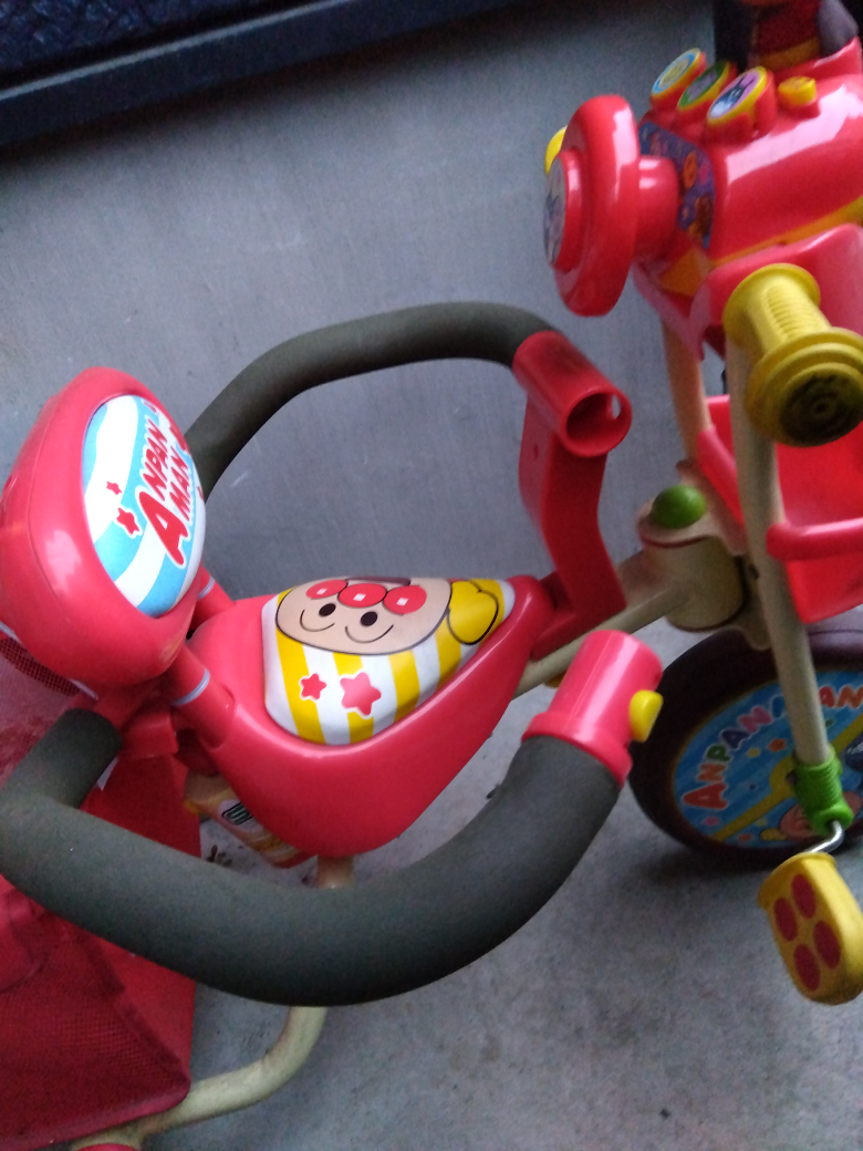 アンパンマンの三輪車の写真5枚目