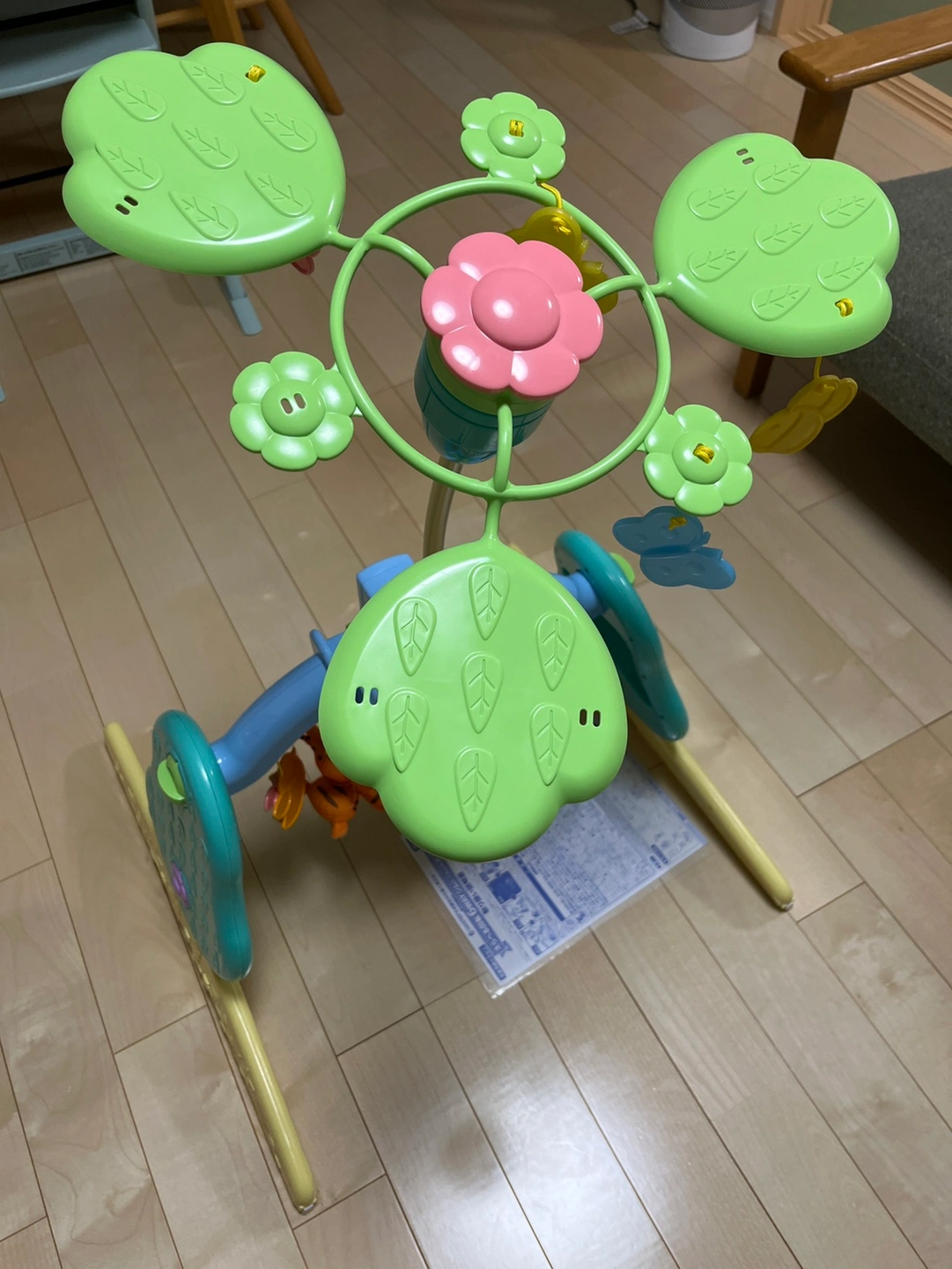 値段交渉可能 タカラトミー ディズニー ベビートイ くまのプーさん えらべる回転 6WAYジムにへんしんメリー マルチカラーの写真2枚目