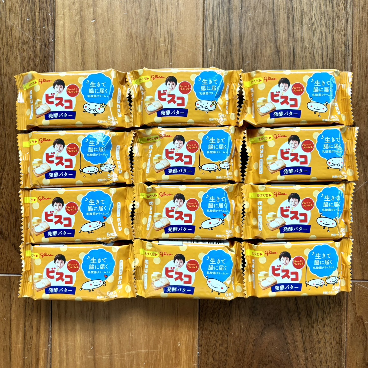 ビスコ　発酵バター　5枚入×12袋