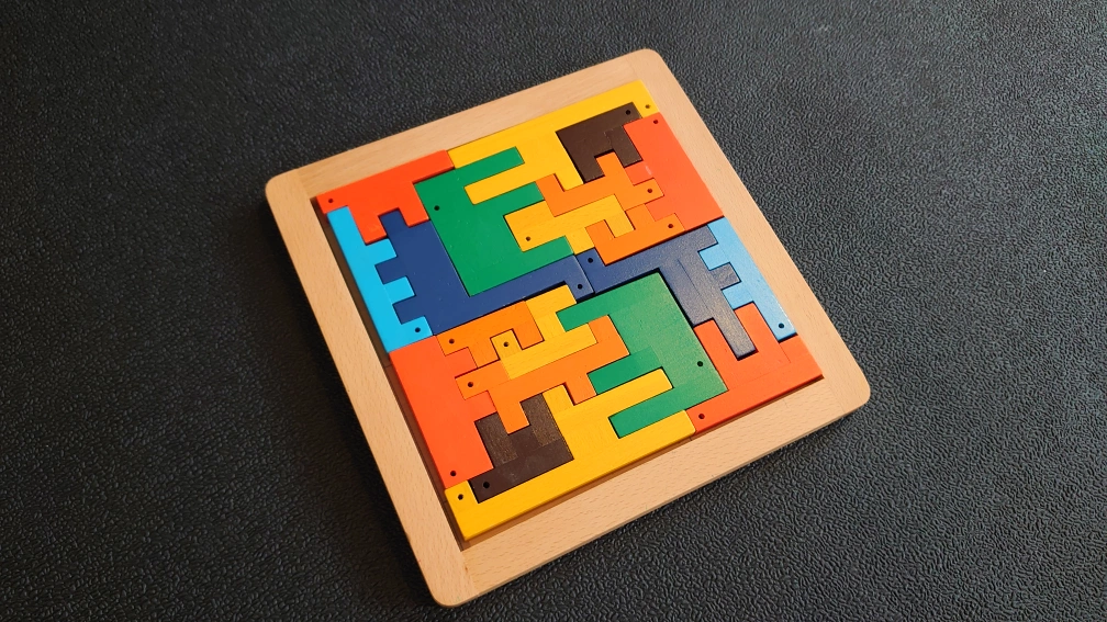 木製パズル 2個セットの写真2枚目