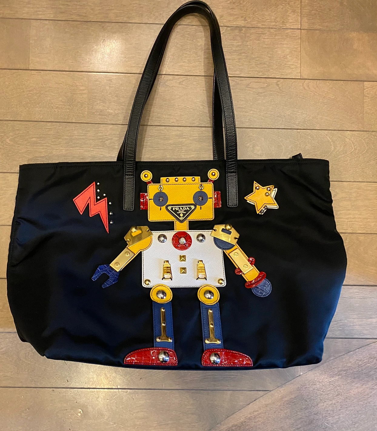 【プラダ】トートバッグ ロボット