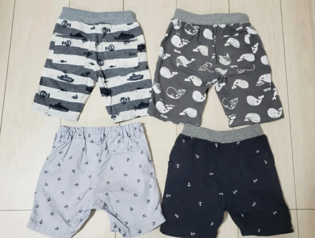 80~100cm 男の子 半ズボン 4枚セットの写真2枚目