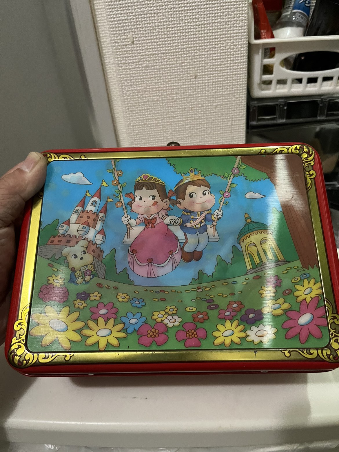 ぺこちゃん　ポコちゃんレトロ当時物ケース新品同様！の写真2枚目