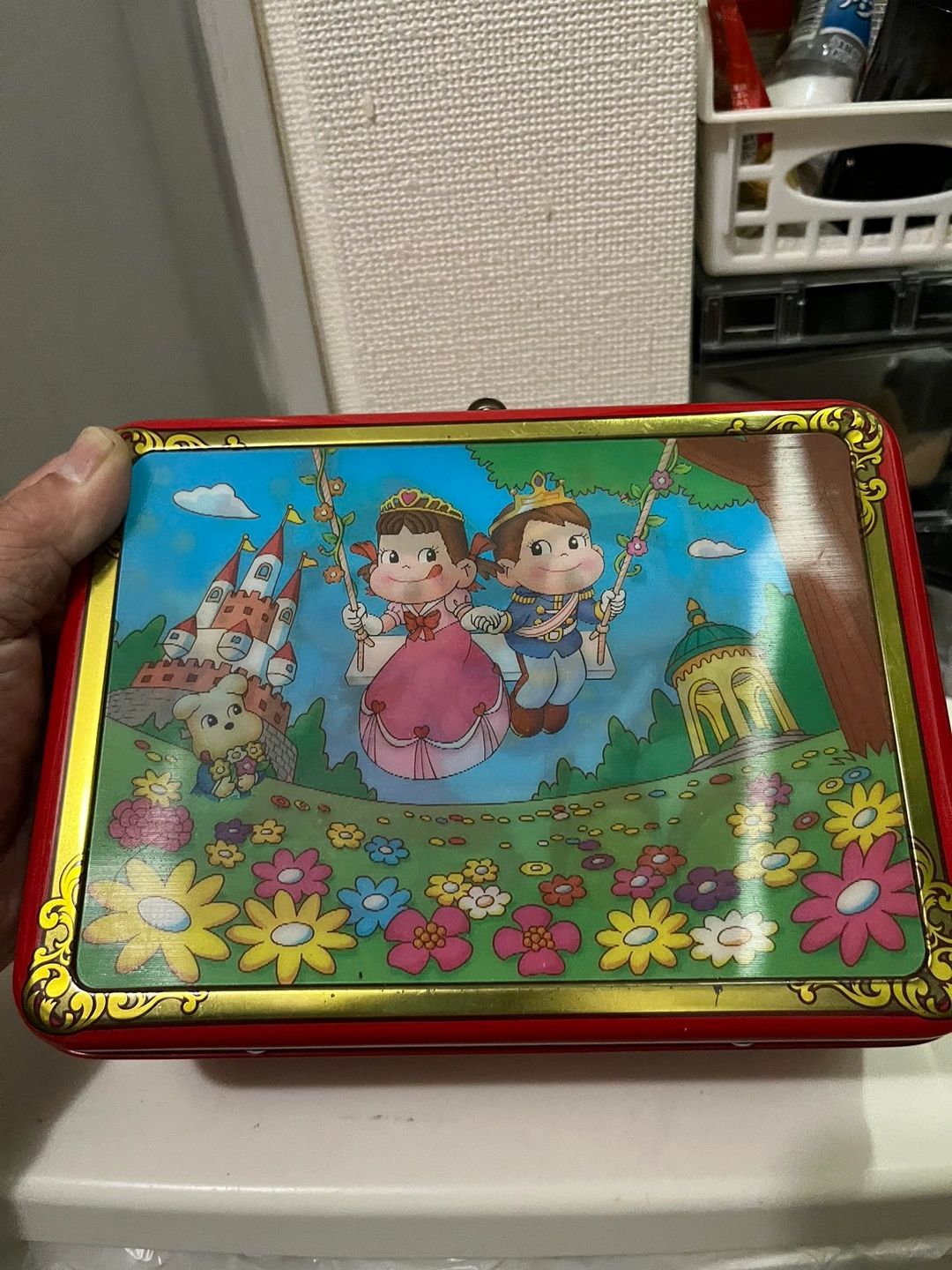 ぺこちゃん ポコちゃんレトロ当時物ケース新品同様!の写真2枚目