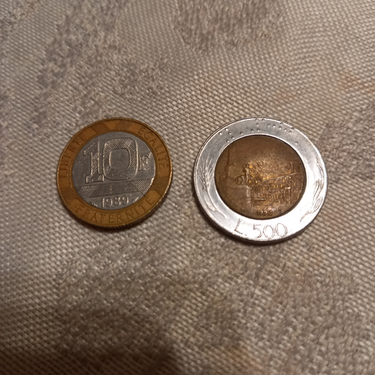 イタリア・フランス コイン