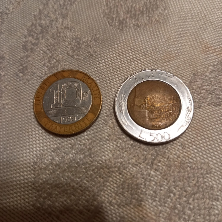 イタリア・フランス コイン