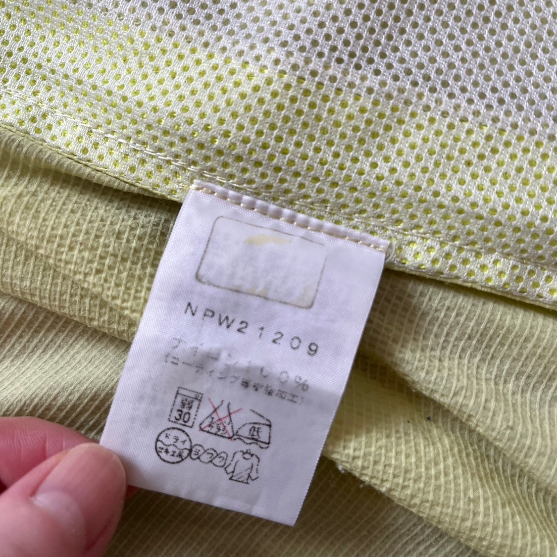 【THE NORTH FACE】アウトドアアウター S ウェア 薄手のジャンバーの写真8枚目