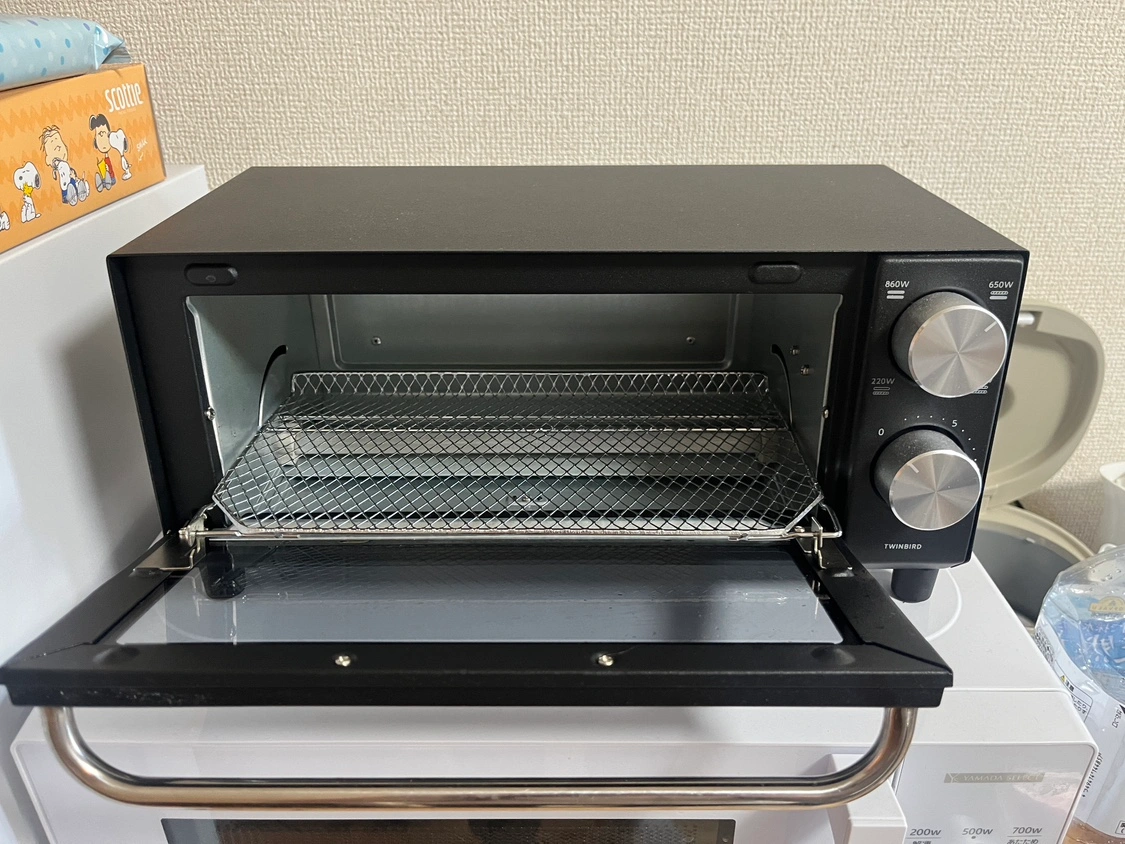 オーブントースター (ツインバード TS-D038W)