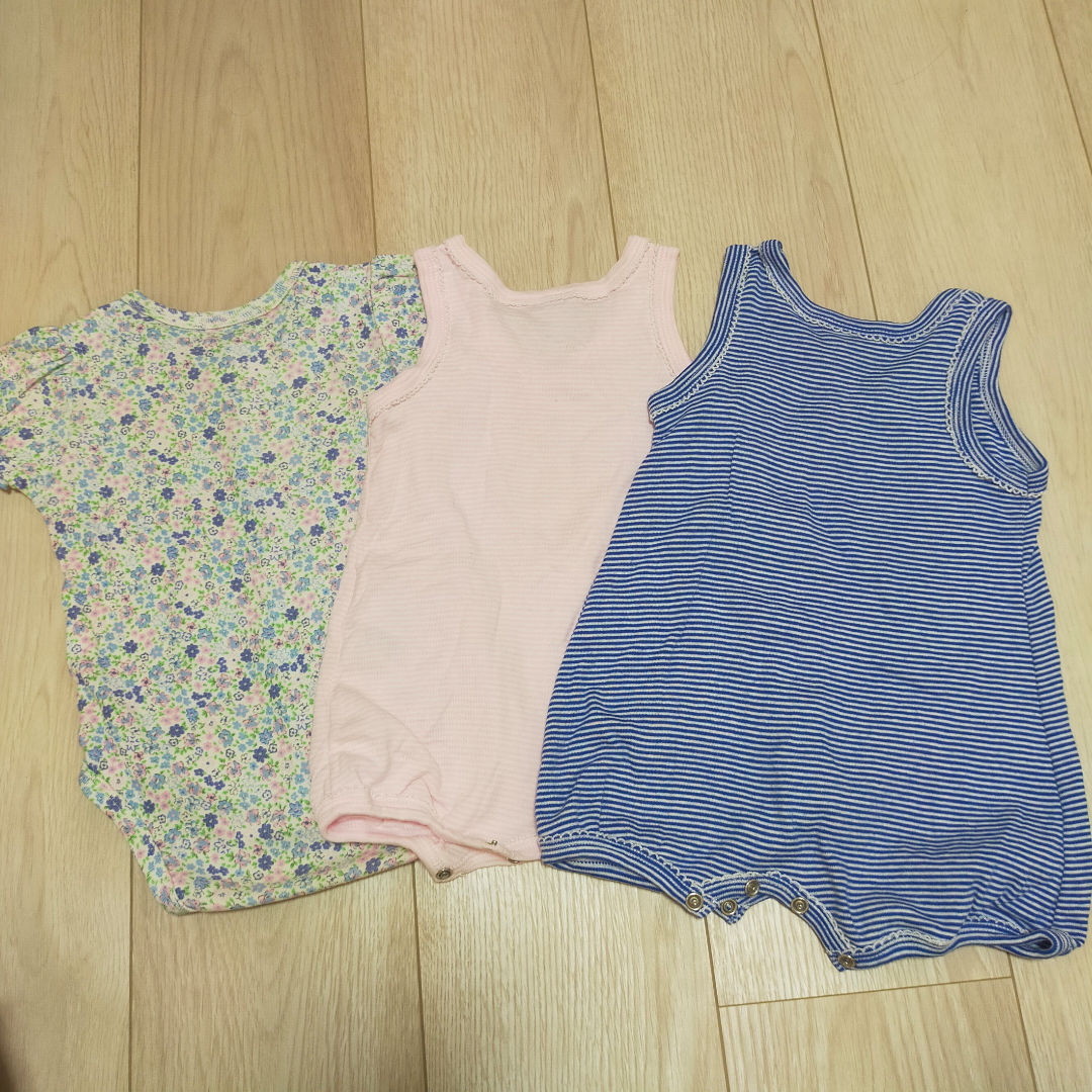 夏用ロンパース3枚セット＆カーディガン2枚の写真6枚目