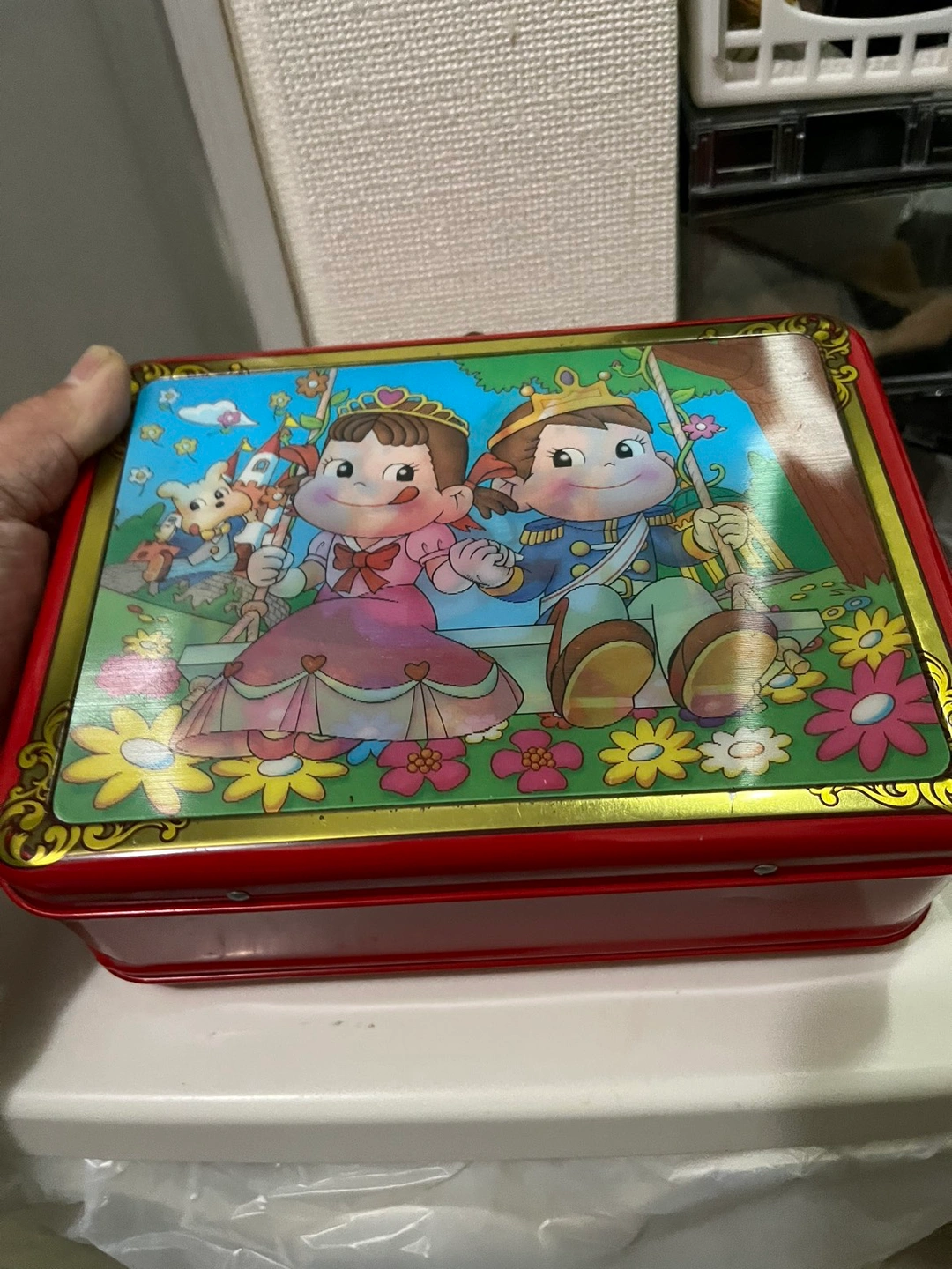 ぺこちゃん ポコちゃんレトロ当時物ケース新品同様!