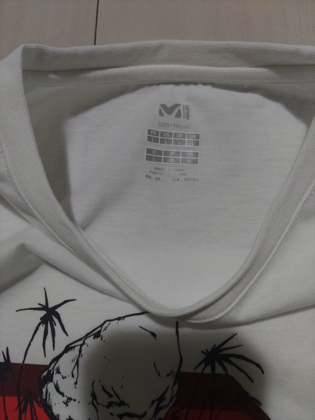 ミレー Tシャツ ドライブ & クライム ショートスリーブの写真3枚目