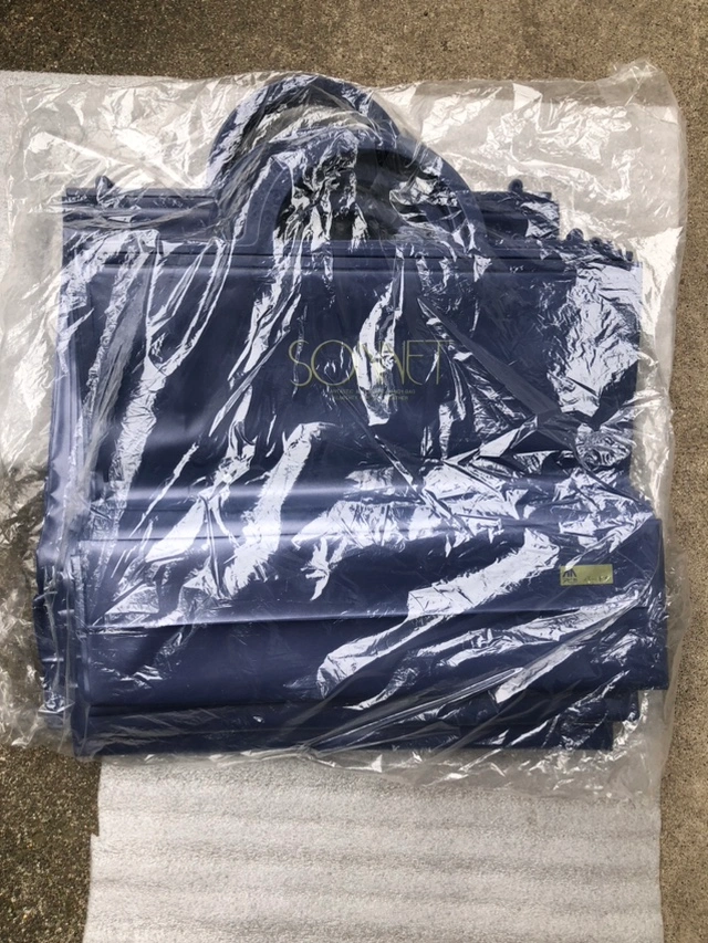 手提げビニールバッグ 未使用 12枚 フリーマケット 子供会 イベント用バッグの写真4枚目