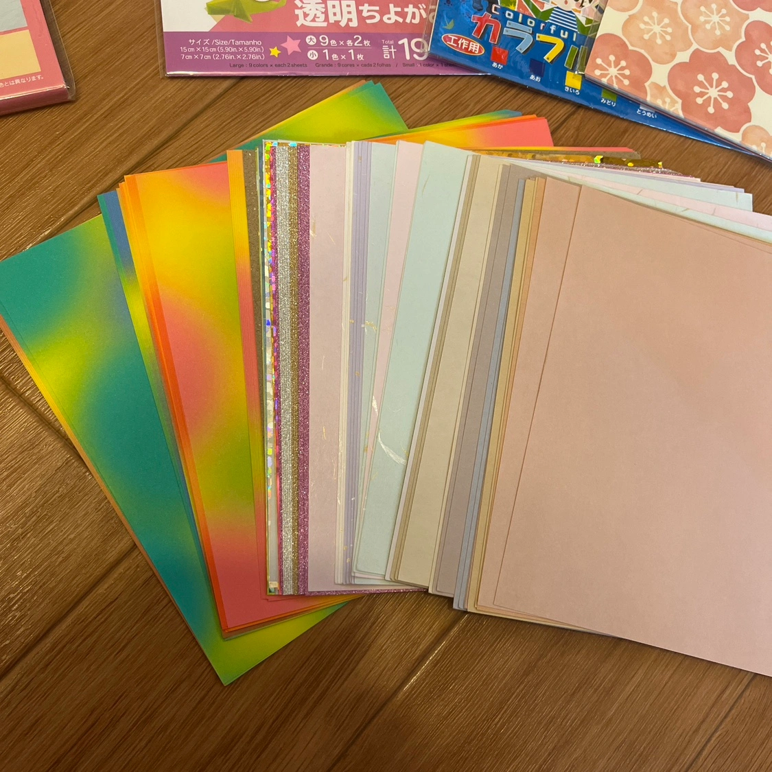 折り紙&デザインペーパーなどまとめ売りの写真5枚目