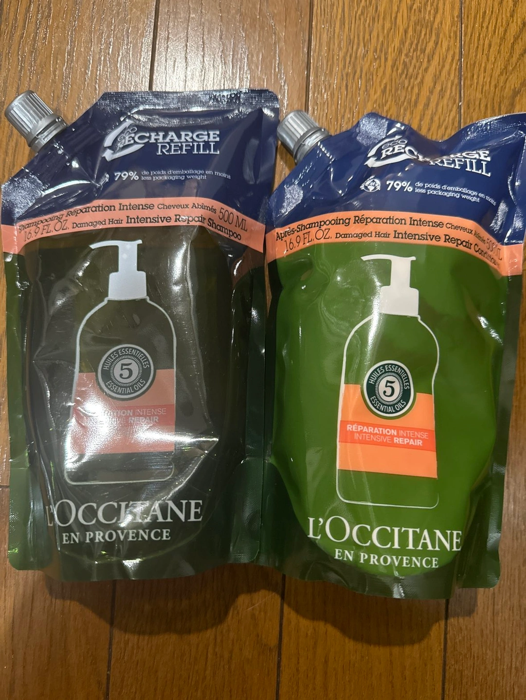 ロクシタンシャンプーコンディショナーセット