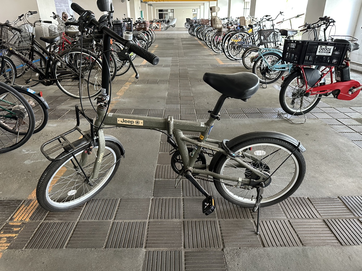 折り畳み自転車　jeep
