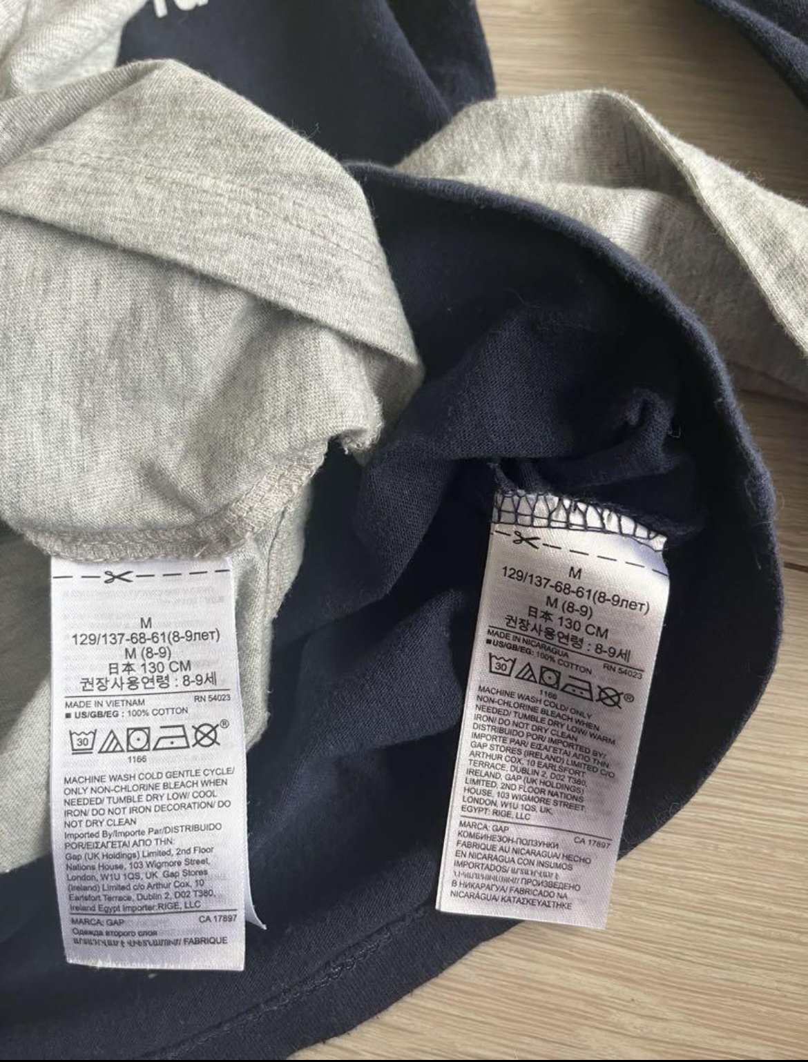 GAP kids 長袖ブラウス  2セット　130cmの写真4枚目