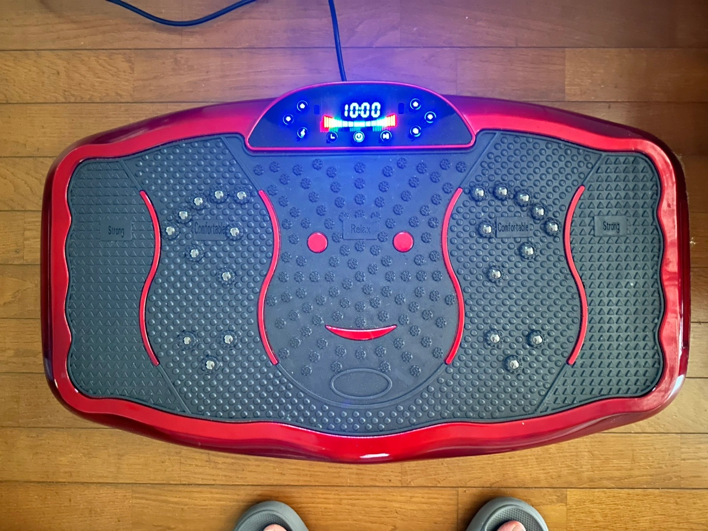 ブルブル振動マシン 音楽機能脂肪燃焼全身振動