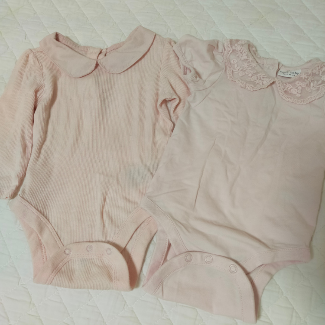 ロンパース5枚セット 女の子 70cm まとめ売りの写真5枚目