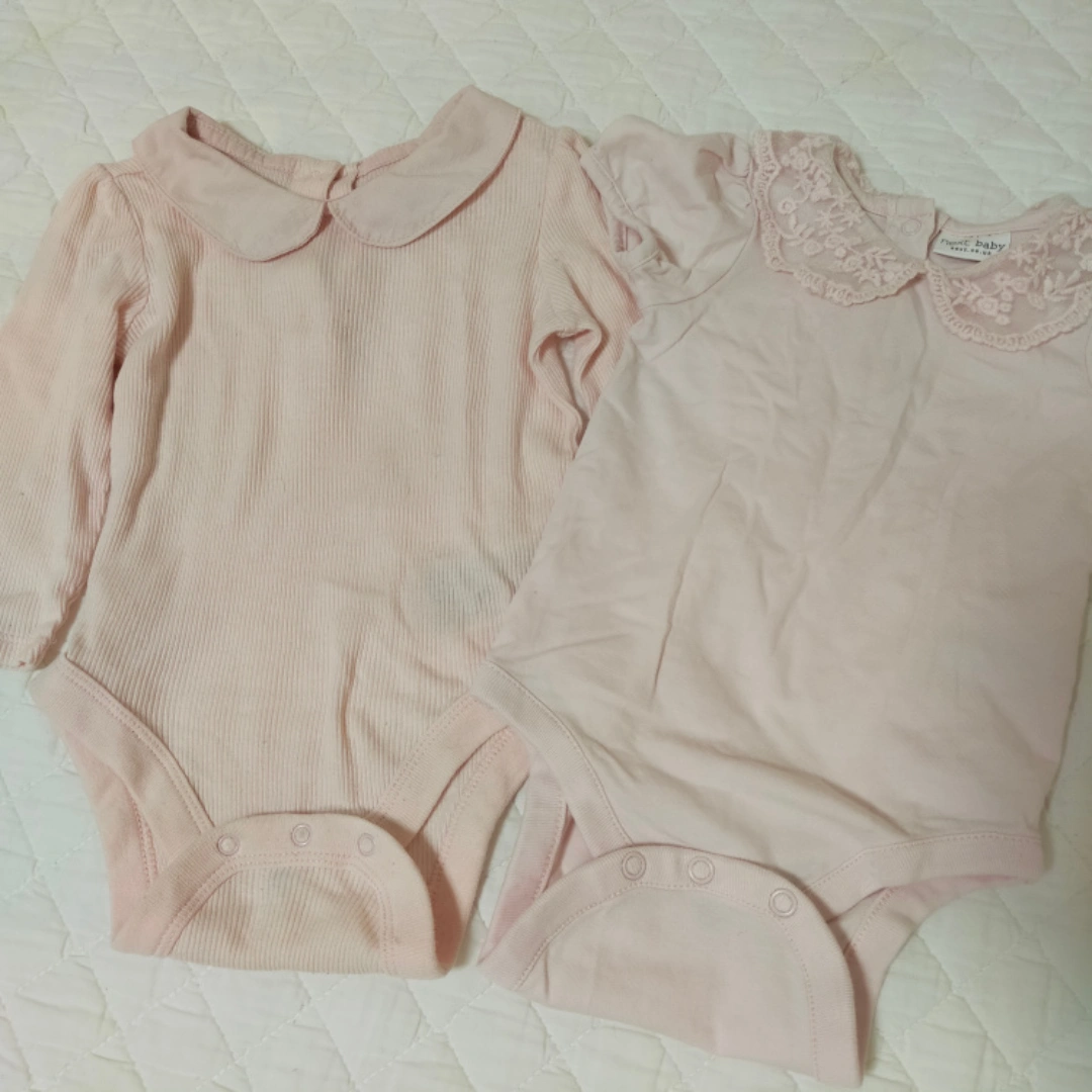 ロンパース5枚セット 女の子 70cm まとめ売りの写真5枚目