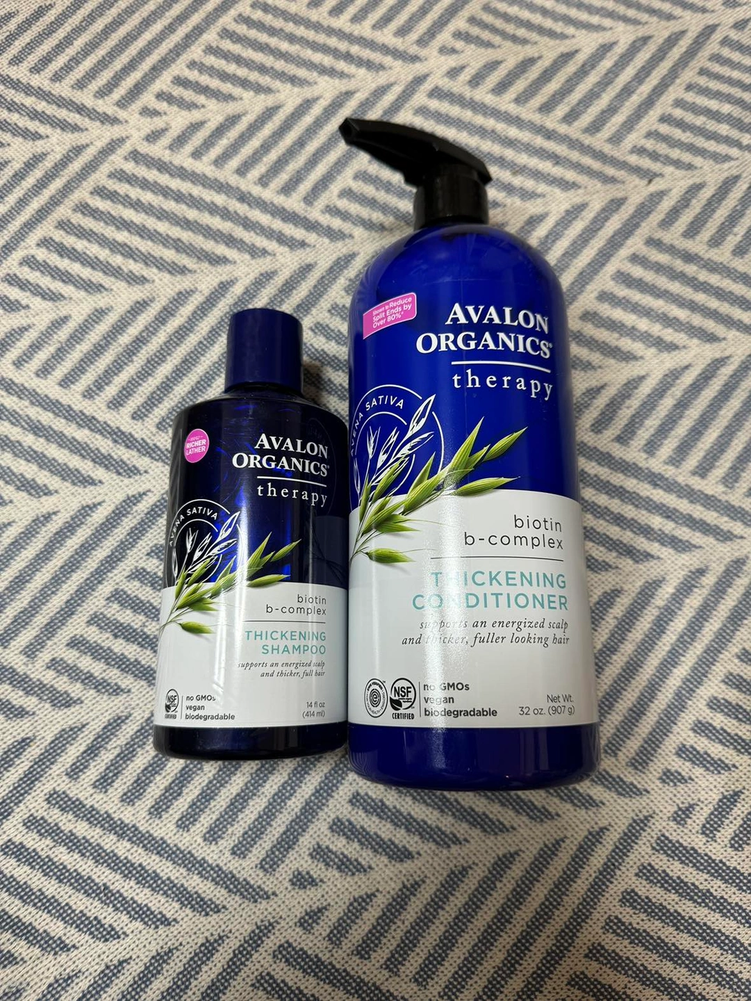 未使用 iherb アバロンオーガニクス シャンプー&コンディショナー セット